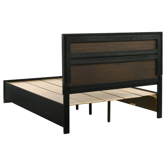 Miranda Panel Platform Storage Bed