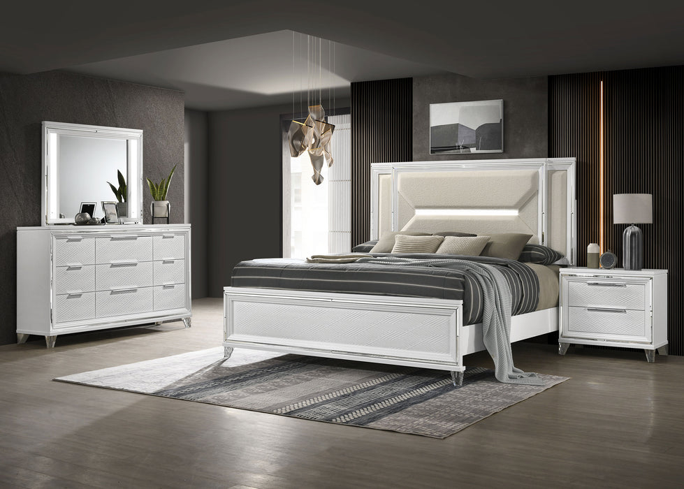 Marmore 4 Pc Bedroom Set - James Furniture (NY)