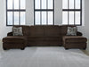 Kimlee Sectional with Double Chaise - James Furniture (NY)