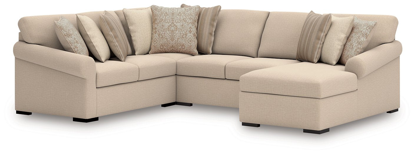 LadyMae Sectional with Chaise - James Furniture (NY)