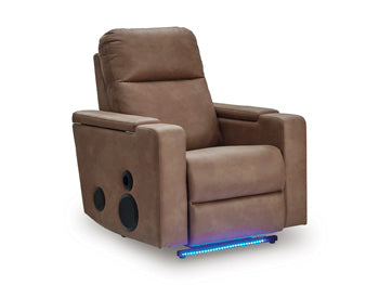 Lorrenton Power Glider Recliner with Audio System - James Furniture (NY)