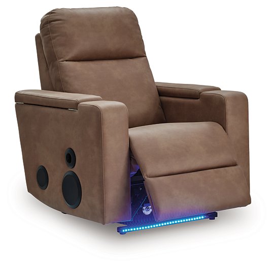 Lorrenton Power Glider Recliner with Audio System - James Furniture (NY)