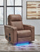 Lorrenton Power Glider Recliner with Audio System - James Furniture (NY)