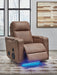 Lorrenton Power Glider Recliner with Audio System - James Furniture (NY)