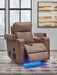 Lorrenton Power Glider Recliner with Audio System - James Furniture (NY)