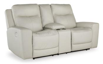 Mindanao Power Reclining Loveseat with Console