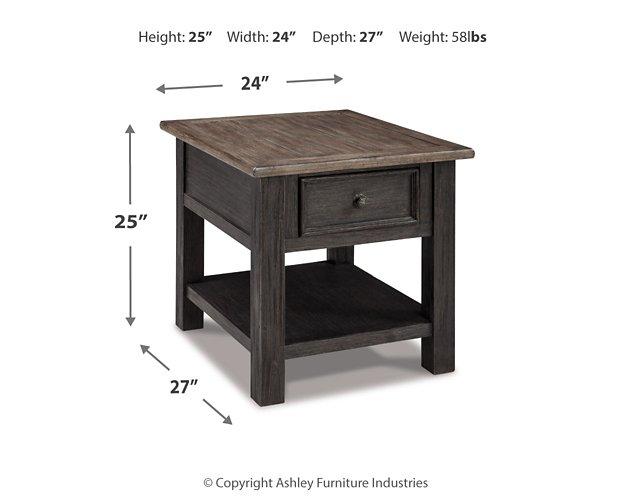 Tyler Creek End Table Set - James Furniture (NY)