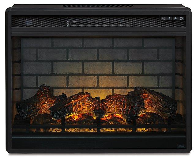 Entertainment Accessories Electric Infrared Fireplace Insert - James Furniture (NY)