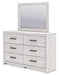Cayboni Dresser and Mirror - James Furniture (NY)