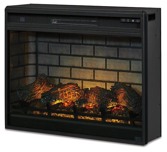Entertainment Accessories Electric Infrared Fireplace Insert - James Furniture (NY)