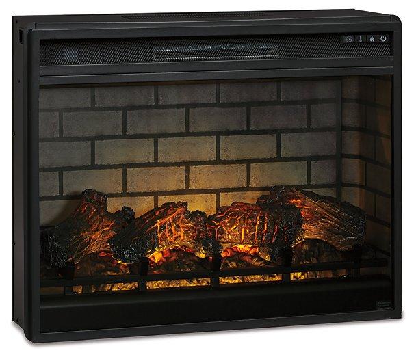 Entertainment Accessories Electric Infrared Fireplace Insert - James Furniture (NY)