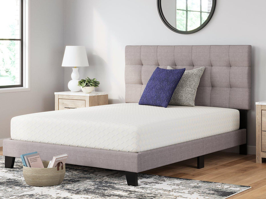 10 Inch Chime Memory Foam Mattress Set - James Furniture (NY)