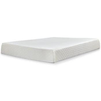 10 Inch Chime Memory Foam Mattress Set - James Furniture (NY)