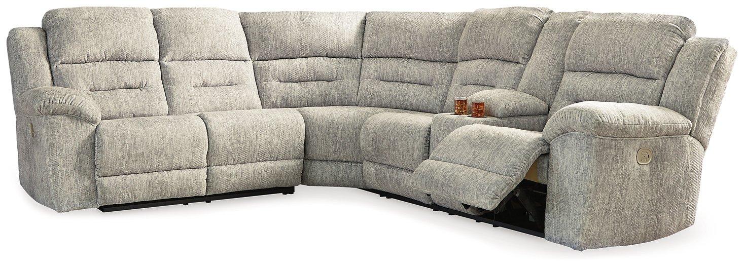 Family Den 3-Piece Power Reclining Sectional