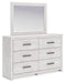 Cayboni Dresser and Mirror - James Furniture (NY)