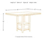 Ralene Counter Height Dining Set - James Furniture (NY)