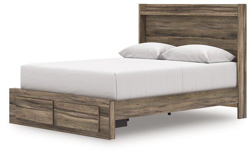 Elbrim Panel Storage Bed