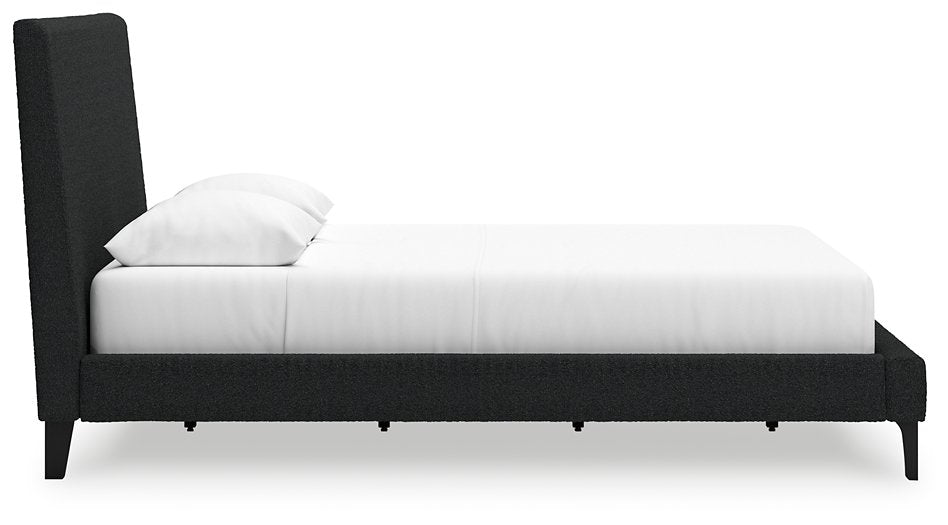 Cadmori Upholstered Bed with Roll Slats