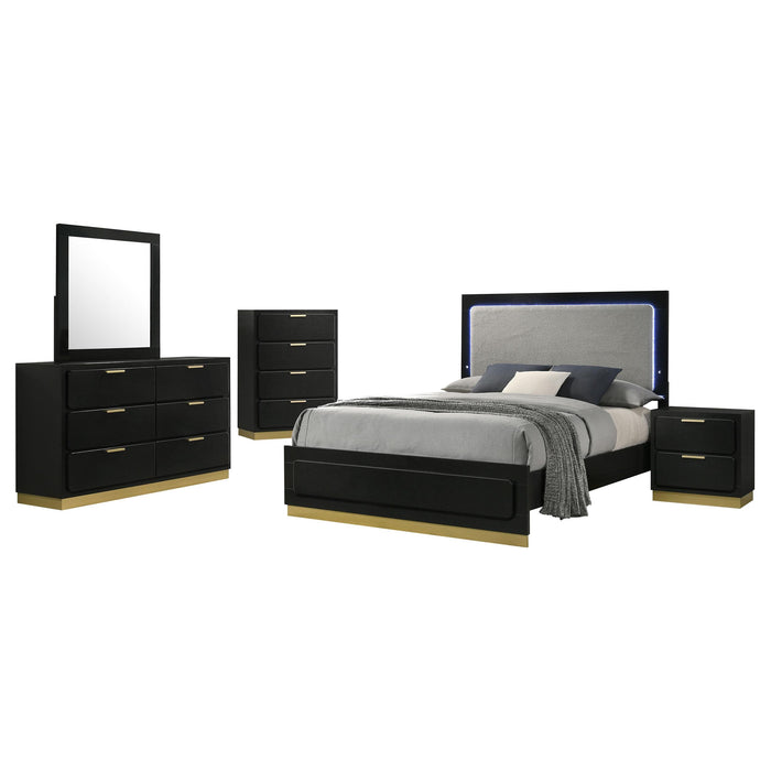 Caraway 5 Pc Bedroom Set - James Furniture (NY)