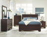 Kauffman California King, Eastren King, & Queen Panel Bed Dark Cocoa - James Furniture (NY)