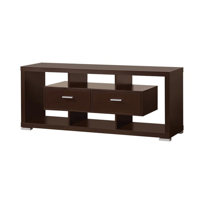Casey 2-drawer Rectangular TV Console Cappuccino - James Furniture (NY)