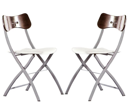 ESF Furniture 3147 Chair in Wenge White (Set of 4) image