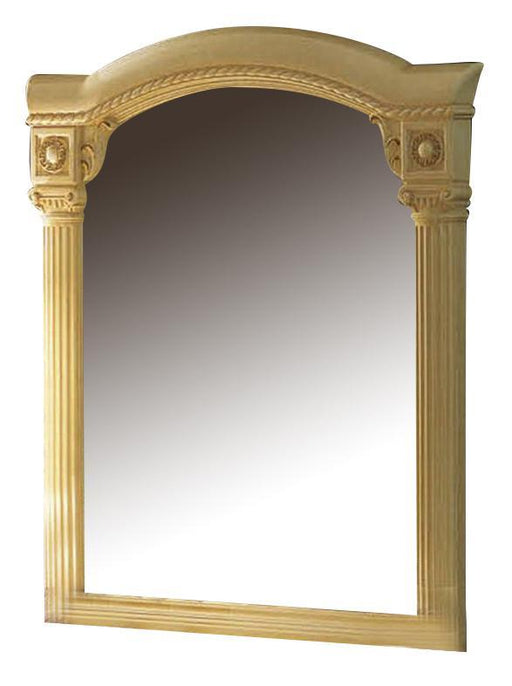 ESF Furniture Aida Mirror in Ivory w/ Gold image