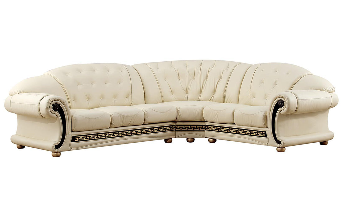 ESF Furniture Apolo Sectional Right Facing in Ivory image