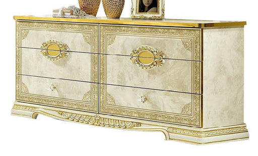 ESF Furniture Leonardo Double Dresser in Ivory image