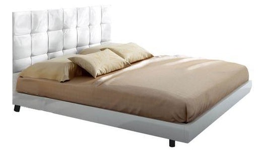 ESF Furniture Granada Queen Platform Bed in White image