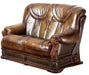 ESF Furniture Oakman Loveseat in Rich Brown image