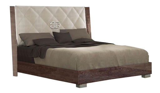 ESF Furniture Prestige Deluxe Queen Sleigh Bed in Cognac Birch image