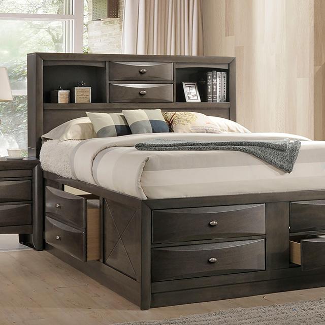 Zosimo E.King, Full, & Queen Storage Bed