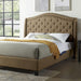 Carly Cal.King, E.King, Full, & Queen Bed Grey & Brown - James Furniture (NY)