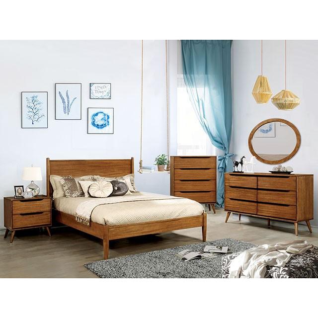 Lennart Oak E.King Bed