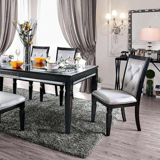 Alena 7 & 9 Pc Dining Table Set - James Furniture (NY)