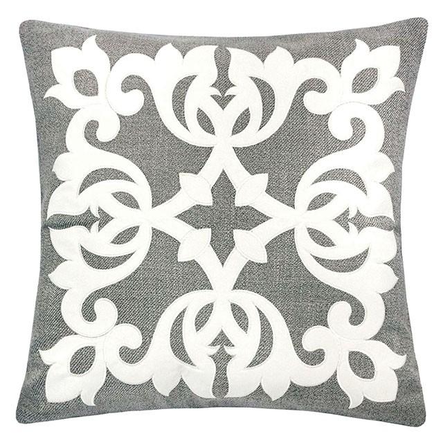 Trudy Silver 20" X 20" Pillow, Silver image