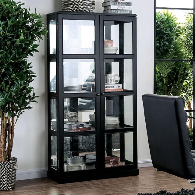 Vilas Black Curio Cabinet image