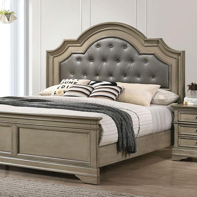 LASTHENIA Cal.King, E.King, Queen Bed - James Furniture (NY)