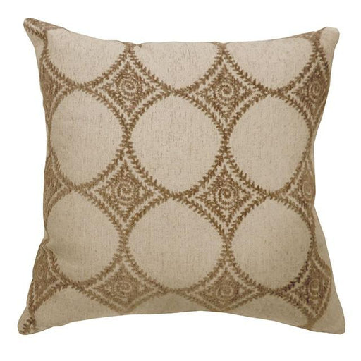 RIYA 18" X 18" Pillow, Beige (2/CTN) image