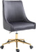 Karina Grey Velvet Office Chair image