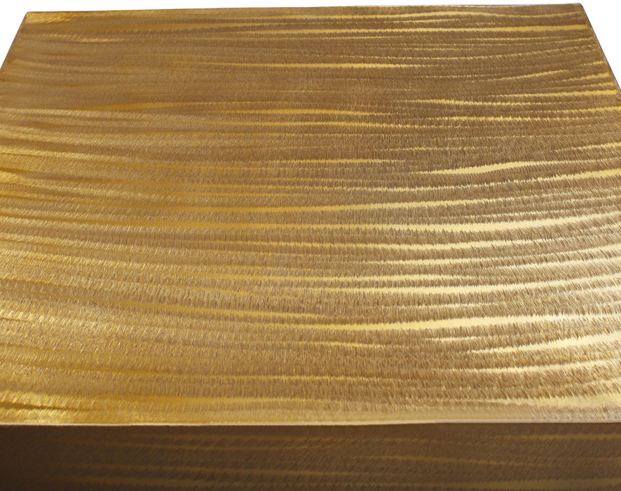 Palladium Gold End Table - James Furniture (NY)