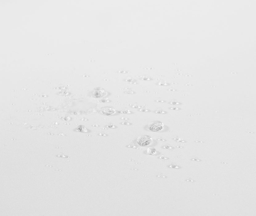 Nizuc White Waterproof Fabric Outdoor Patio Aluminum Corner Chair - James Furniture (NY)