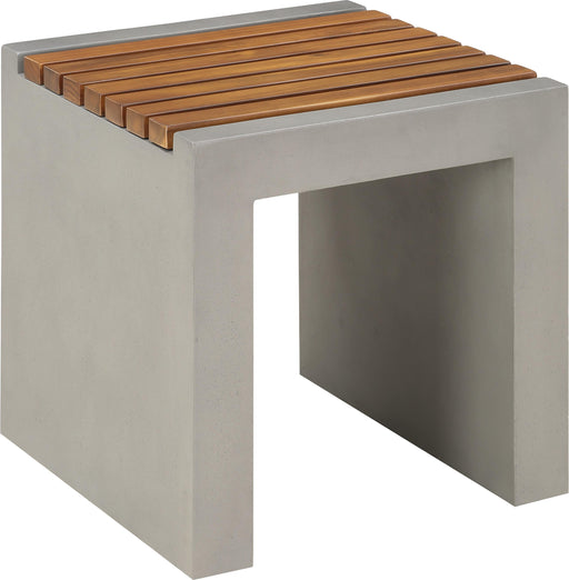 Rio Light Grey Concrete Cement End Table image