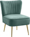 Tess Mint Velvet Accent Chair image