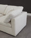 Plush Cream Velvet Standard Cloud Modular Sectional - James Furniture (NY)