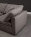 Plush Grey Velvet Standard Cloud Modular Sectional - James Furniture (NY)