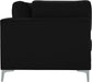 Julia Black Velvet Modular Sofa (4 Boxes) - James Furniture (NY)