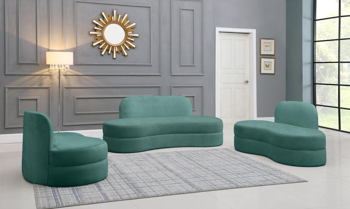 Mitzy Mint Velvet Sofa - James Furniture (NY)