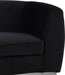 Julian Black Velvet Sofa - James Furniture (NY)